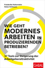 Buchcover Wie geht modernes Arbeiten in produzierenden Betrieben?