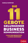 Buchcover Die 11 Gebote gelungener Businesskommunikation