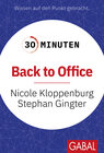 Buchcover 30 Minuten Back to Office