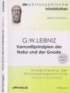 Buchcover Gottfried Wilhelm Leibniz - Vernunftprinzipien der Natur und der Gnade