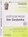 Buchcover Gottlob Frege - Der Gedanke