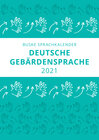 Buchcover Sprachkalender der Deutschen Gebärdensprache 2021