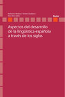 Buchcover Aspectos del desarrollo de la lingüística española a través de los siglos