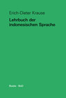 Buchcover Lehrbuch der indonesischen Sprache