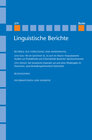 Buchcover Linguistische Berichte Heft 279