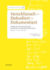 Buchcover Verschlüsselt – Dekodiert – Dokumentiert