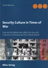 Buchcover Security Culture in Times of War