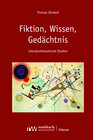 Buchcover Fiktion, Wissen, Gedächtnis