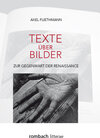 Buchcover Texte über Bilder