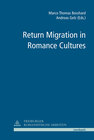 Buchcover Return Migration in Romance Cultures