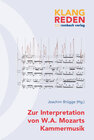 Buchcover Zur Interpretation von W.A. Mozarts Kammermusik