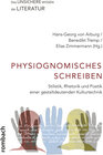 Buchcover Physiognomisches Schreiben