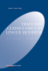 Buchcover Tradurre classici greci in lingue moderne