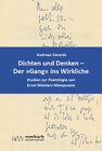 Buchcover Dichten und Denken – Der »Gang« ins Wirkliche