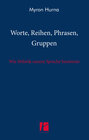 Buchcover Worte, Reihen, Phrasen, Gruppen
