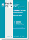 Buchcover eBook Die 44 wichtigsten Faelle Strafrecht BT II