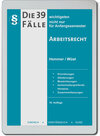 Buchcover eBook Die 39 wichtigsten Fälle Arbeitsrecht