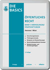 Buchcover eBook Die Basics Öffentliches Recht I - VerfassungsR/StaatshaftungsR