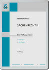 Buchcover eBook Sachenrecht II