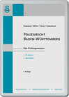 Buchcover eBook Polizeirecht Baden-Württemberg