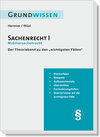 Buchcover Grundwissen Sachenrecht I - Mobiliarsrecht