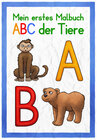 Buchcover Das ABC der Tiere - Malbuch