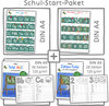 Buchcover Mein Schul-Start-Paket (2 Lernposter DIN A4 + 2 Schreiblernhefte)