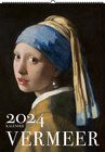 Buchcover Vermeer. Meisterwerke. Wandkalender 2024