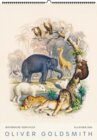 Buchcover Historische Tiertafeln von Oliver Goldsmith. Wandkalender 2026
