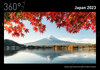Buchcover 360° Japan Premiumkalender 2023