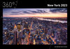 Buchcover 360° New York Premiumkalender 2023