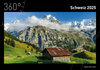 Buchcover 360° Schweiz Premiumkalender 2025