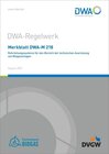 Buchcover Merkblatt DWA-M 218 Rohrleitungssysteme für den Bereich der technischen Ausrüstung von Biogasanlagen