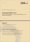 Buchcover Arbeitsblatt DWA-A 716-1 Öl- und Chemikalienbindemittel - Anforderungen/Prüfkriterien - Teil 1: Allgemeine Anforderungen