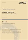Buchcover Merkblatt DWA-M 575 Sedimentdurchgängigkeit an Querbauwerken (Entwurf)