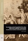Buchcover La revista musical española de los años 1920 entre tradición e innovación : consideraciones semióticas, contextuales y g