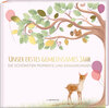 Buchcover Babyalbum - UNSER ERSTES GEMEINSAMES JAHR (rosé)