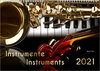 Buchcover Musikinstrumente, ein Musik-Kalender 2021, DIN A4