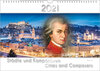 Buchcover Komponisten-Kalender, ein Musik-Kalender 2021, DIN A4