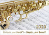 Buchcover Blech-Instrumente - Musik-Kalender 2023, DIN A4