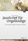 Buchcover JavaScript für Ungeduldige
