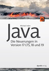 Buchcover Java – die Neuerungen in Version 17 LTS, 18 und 19