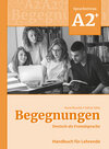 Buchcover Begegnungen Deutsch als Fremdsprache A2+: Handbuch für Lehrende