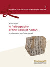 Buchcover A Paleography of the Book of Kemyt