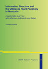 Buchcover Information Structure and the Utterance Right Periphery in Mandarin