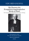 Buchcover Die Pastoren der Evangelisch-Augsburgischen Kirche in Polen