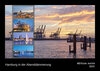 Buchcover Hamburg in der Abenddämmerung (édition noire, DIN A4 Wandkalender 2021, 29.7x21 cm, Querformat)