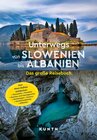 Buchcover KUNTH Unterwegs von Slowenien bis Albanien