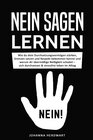 Buchcover Nein sagen lernen