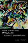 Buchcover Musik - Komposition - Improvisation